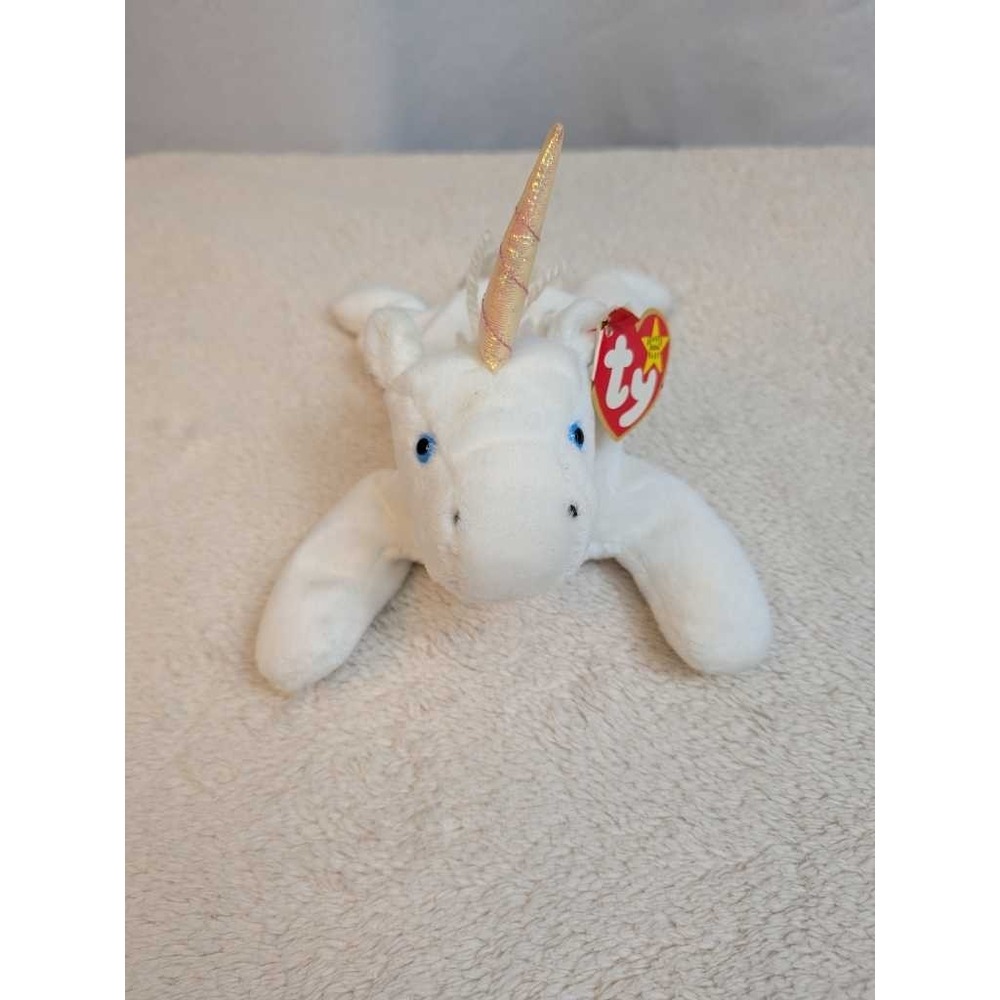 Ty Beanie Baby Mystic Unicorn Plush Stuffed Animal Toy 1994